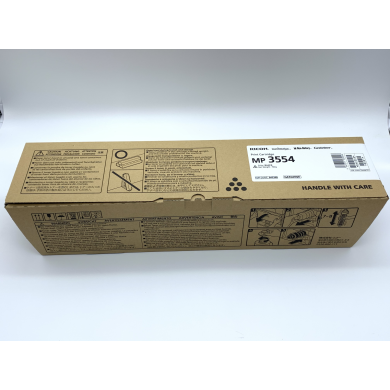 MP 3554 Black - TONER ORIGINALE - MP 2554 / 3054 / 3554 / 2555 / 3055 / 3555