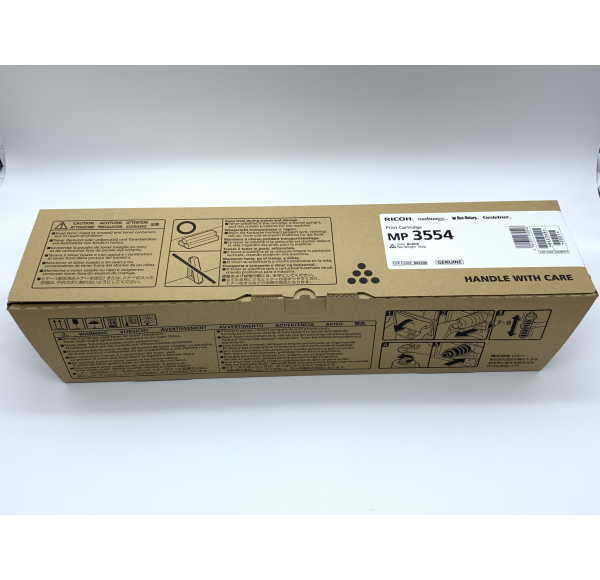 MP 3554 Black - TONER ORIGINALE - MP 2554 / 3054 / 3554 / 2555 / 3055 / 3555